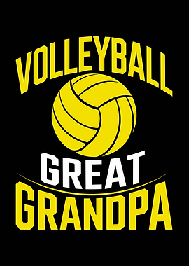 Volleyball Great Grandpa