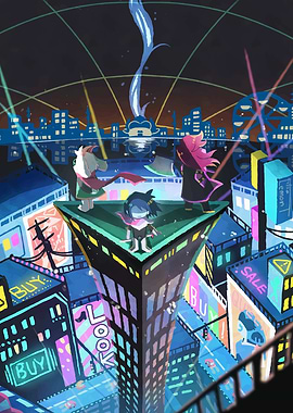 Deltarune in a sky view