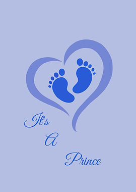It's a Prince Baby Announcement