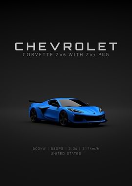 Chevrolet Corvette Z06 with Z07 PKG