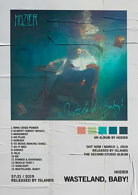 Hozier - Wasteland, Baby! Album Cover