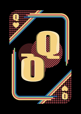 Retro Queen of Hearts