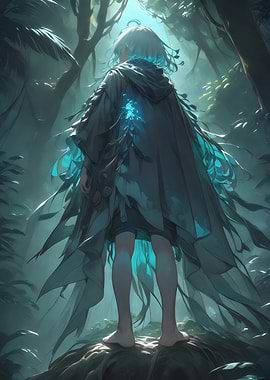 Mystical Forest Wanderer