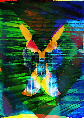 Abstract Urban Form with Geometric Shapes