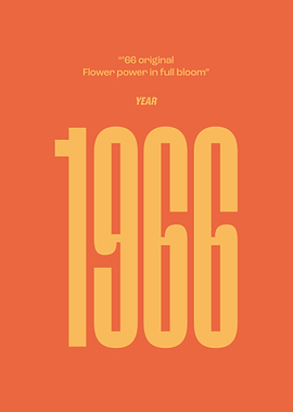 1966 Year Poster