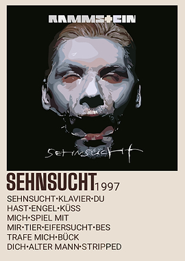 Rammstein Sehnsucht Album Cover