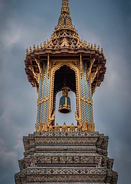 Thai Grand Temple Bell Tower
