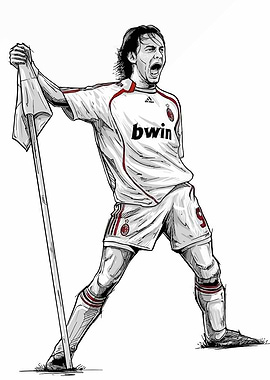 inzaghi Illustration