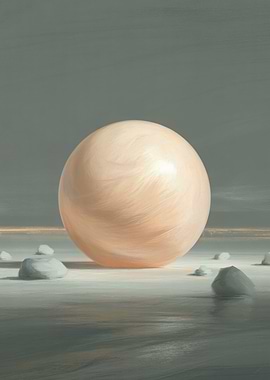 Oval Minimalist Abstract