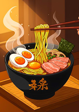 Ramen japan food