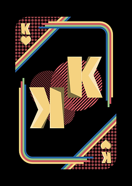 Retro King of Hearts