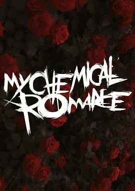 My Chemical Romance Logo with Roses