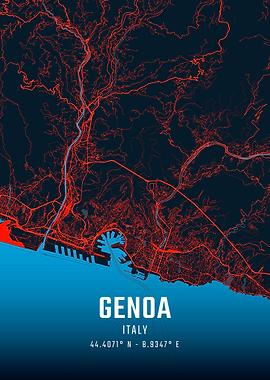 Genoa City Map