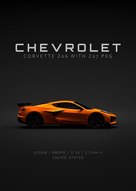 Chevrolet Corvette Z06 with Z07 PKG