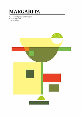 Abstract Cocktail Art Color