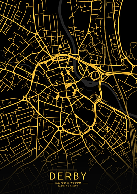 Golden Derby City Map