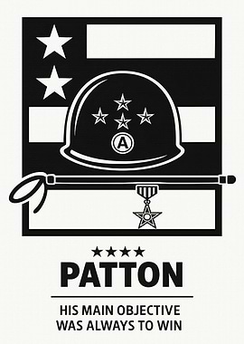 Patton Minimalist Poster