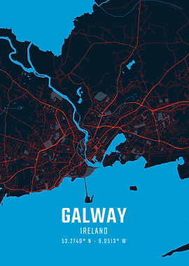Galway City Map