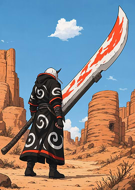 Warrior with Oversized Sword