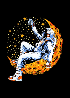 Astronaut on the Moon