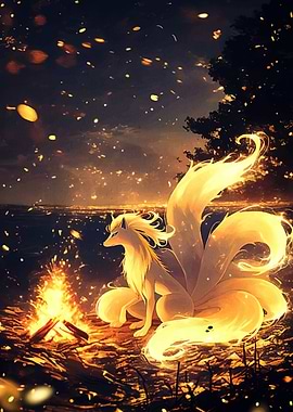 Nine-tailed Fox Campfire