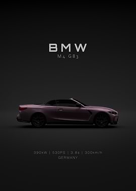 Specs 1743 BMW M4 2025 G83 Velvet
