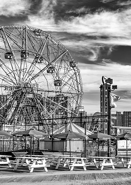 Coney Island in Brooklyn, NYC
