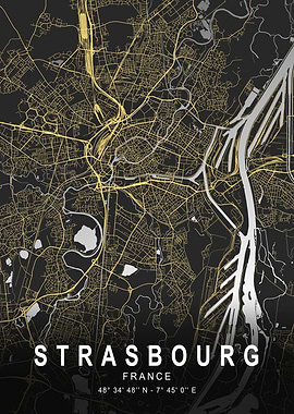 Strasbourg Silver City Map