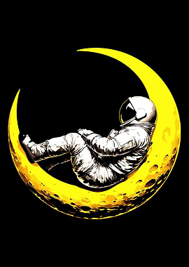 Astronaut on the Moon