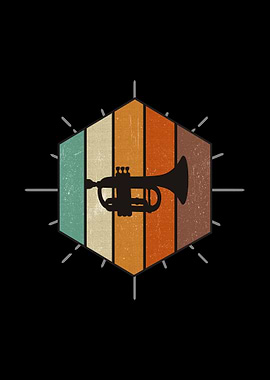 Retro Trumpet Design