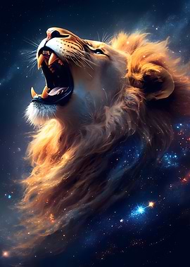 Roaring Lion in Cosmic Space