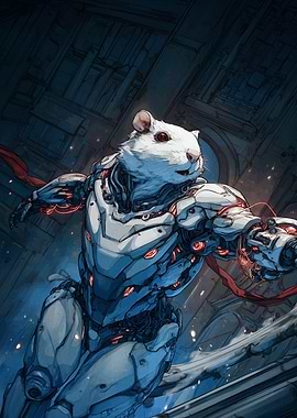 Cybernetic Rat Warrior