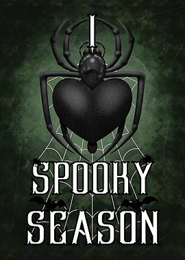 Spider I Love Spooky Season