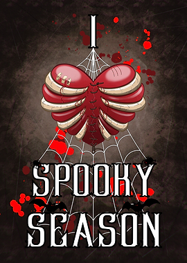 Broken Heart I Love Spooky Season