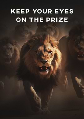 Lions Motivational Animal