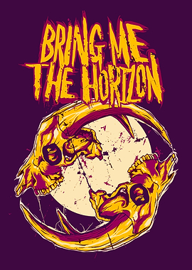 Bring Me The Horizon Skull Art