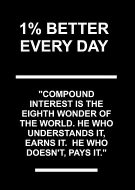 1% Better Every Day Motivation