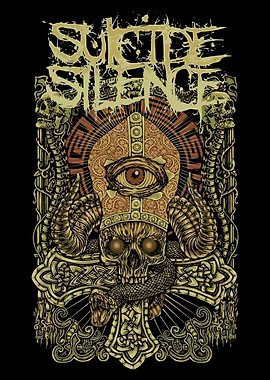 Suicide Silence Skull Artwork