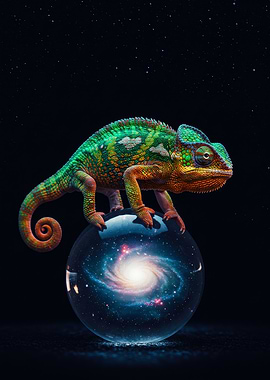 Chameleon on Galaxy Sphere