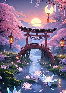 Japanese Garden Torii Gate