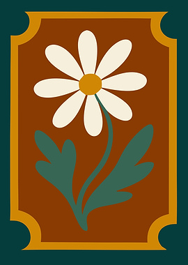 Daisy Flower Illustration