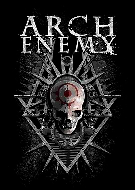 Arch Enemy Skull Emblem