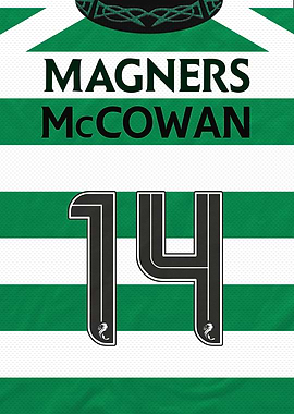 Celtic Luke McCowan #14 Football Jersey