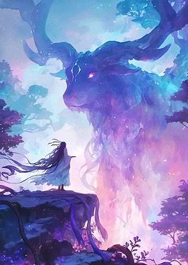 Mystical Encounter Woman