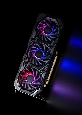 Graphics Card with RGB Lighting