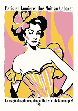Paris Cabaret Poster