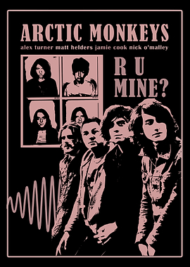 Arctic Monkeys 'R U Mine?' Poster