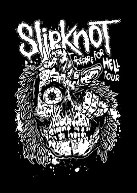 Slipknot Prepare for Hell Tour Artwork