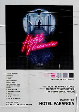 Hotel Paranoia Album Cover Art