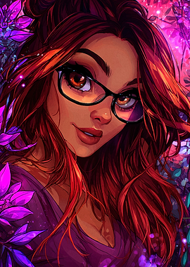 Portrait of a Woman with Glasses